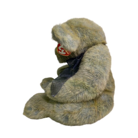 1999 TY Classic Plush Belvedere Teddy Bear Stuffed Animal With Tags - Picture 3 of 13